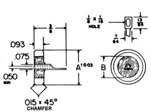 Capacitor End Seals CCP - 075 Series