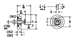  Capacitor End Seals CFL 1 - 060 Series